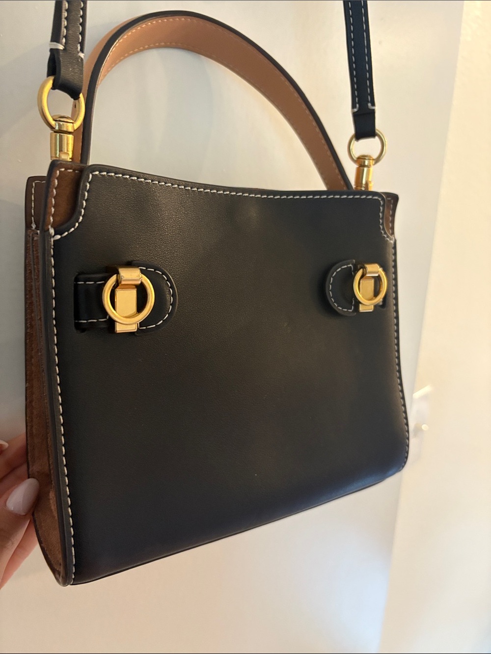 Tory Burch Lee Radziwill Petite Double Bag - Picture 2 of 7